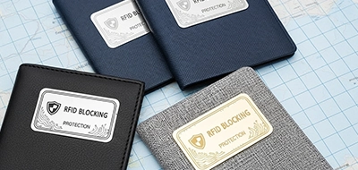 RFID-blocking passport labels 