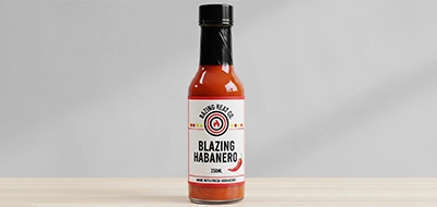 Sauce Bottle Labels 