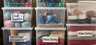 Storage Box Labels 