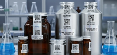 Tamper-Evident Seals Labels for Heat-Resistant Containers 