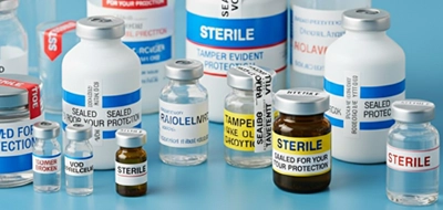 Tamper-Evident Seals labels for Sterilized Containers 