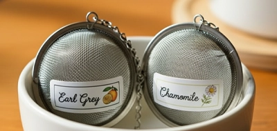Tea Infuser Labels 
