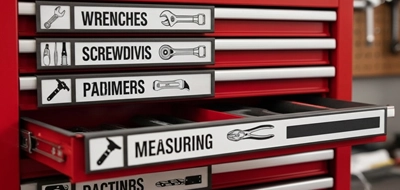 Tool Box Labels 