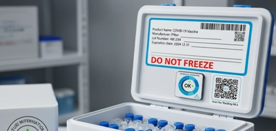 Vaccine Cold Chain Tracking Labels 