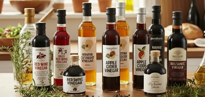 Vinegar Bottle Labels 