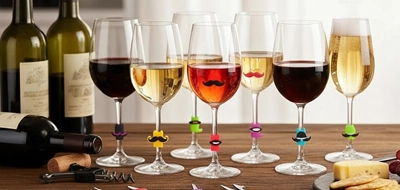 Wine Glass Marker Labels 