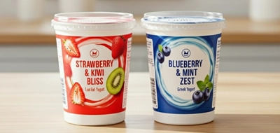 Yogurt Container Labels 